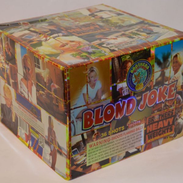 500 Gram Finale Cake – Blond Joke 1