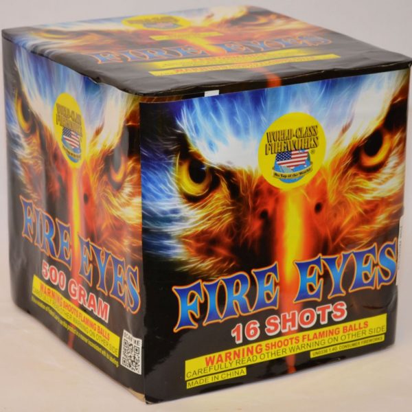 500 Gram Finale Cake – Fire Eyes 1