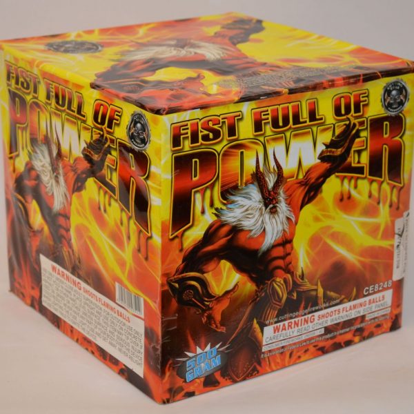 500 Gram Finale Cake – Fist Full of Power 1