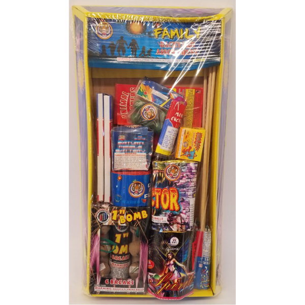 Fireworks Assortments – Family Backyard Assortment 1