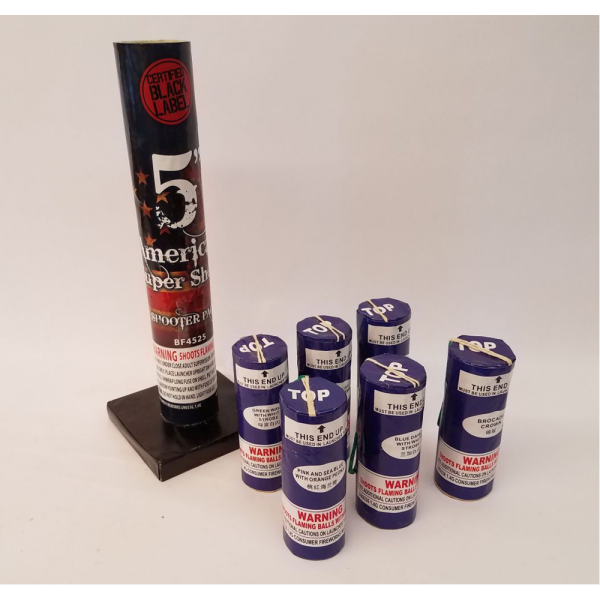 Mortars – 5 Inch American Super Shots (1)