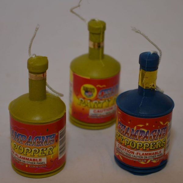 Novelty Fireworks – Champagne Party Poppers (1)